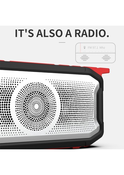 X3 5W Açık Ipx7 Su Geçirmez Wiress Bluetooth Hoparlör (Yurt Dışından)