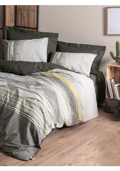 Toprak Tek Kişilik Taron Vizon Nevresim Takımı