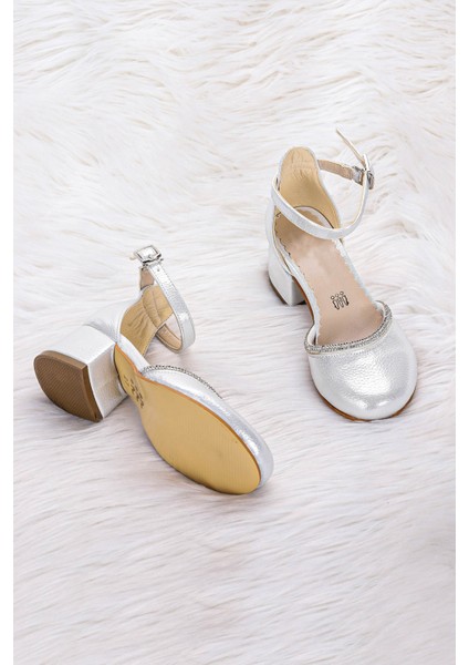 771 Vakko Taşlı Kız Çocuk 5 cm Topuklu Sandalet Ayakkabı fiyatları