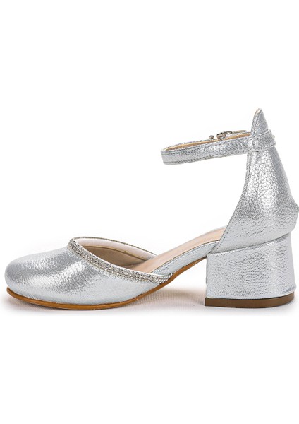 771 Vakko Taşlı Kız Çocuk 5 cm Topuklu Sandalet Ayakkabı indirimleri