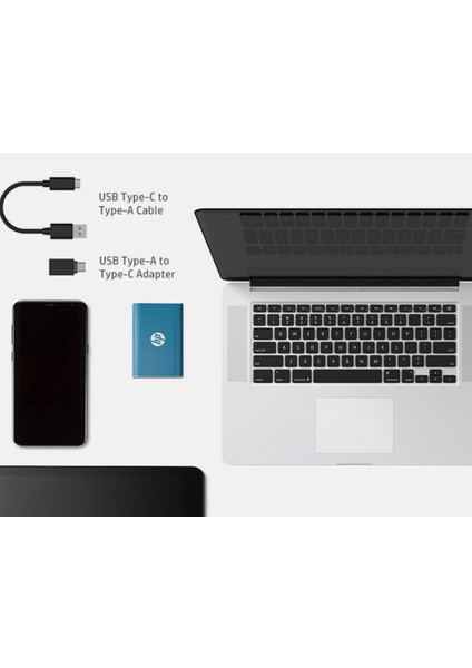 P500 1TB SSD Taşınabilir Bilgisayar Siyah 1F5P4AA