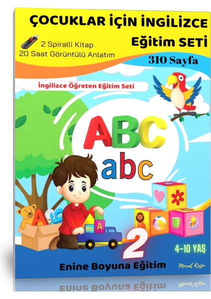 Çocuklar Için Ingilizce Eğitim Seti (4-10 Yaş)