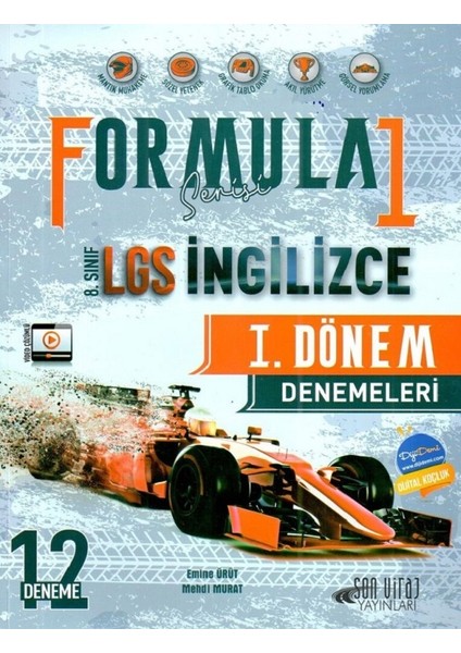 8. Sınıf Lgs Ingilizce Formula Serisi 12 Denemeleri Özel Baskı