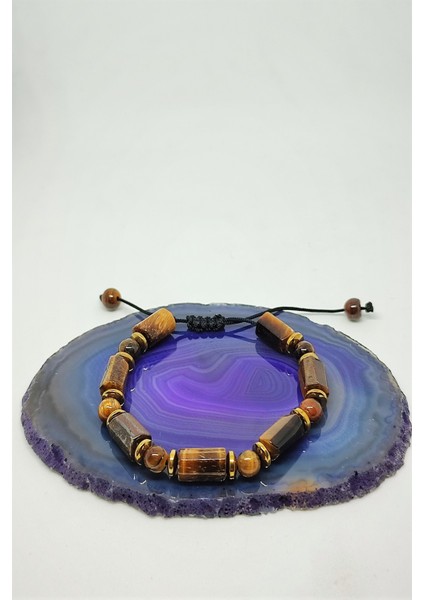 Silindir Kaplangözü Doğaltaş Bileklik fiyatları