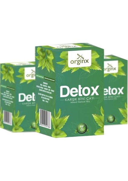 Kinoa Detox Form Çayı & Özel Karışımlı Çay 30lu Süzen Poşet