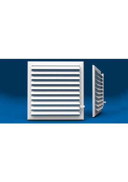 Alüminyum Banyo ve Wc Menfezi Beyaz 50x52 Cm