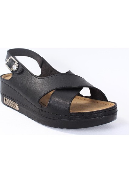 DZA37-3031 Siyah Günlük Kadın Sandalet fiyatları
