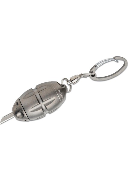 Eggie Keychain - Grey Titanium