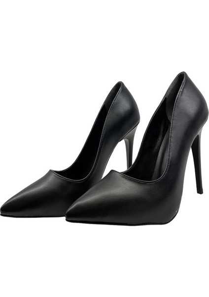 9534 Siyah Stiletto Bayan Ayakkabı fırsatları