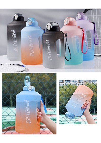 2300ML Büyük Kapasiteli Gradyan Saman Taşınabilir Su Isıtıcısı, Su Şişesi (Yurt Dışından) fiyatları