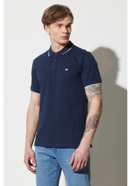 Wrangler Erkek Siyah Polo Tişört