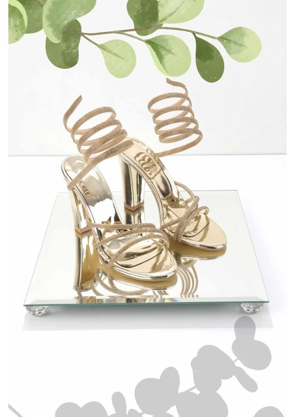 Dore Ayna Kadın Abiye Ayakkabı K01575020639