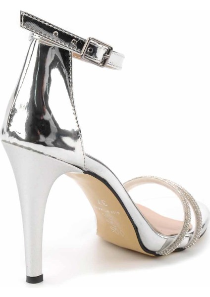 Lame Ayna Kadın Abiye Ayakkabı K01726110139 fırsatları