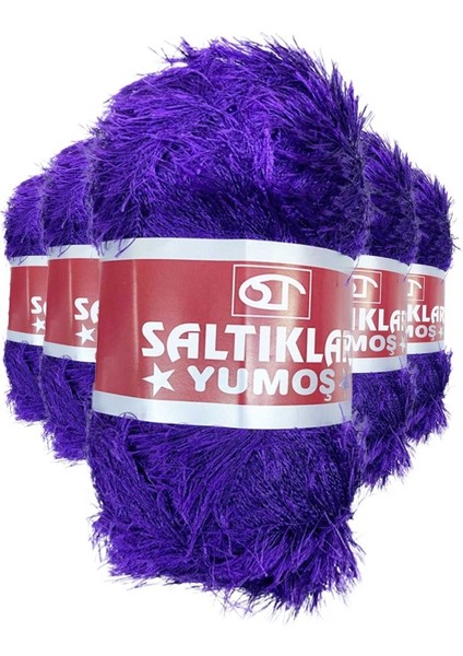 5 Adet Yumoş Sakallı El Örgü Ipi Yünü 109