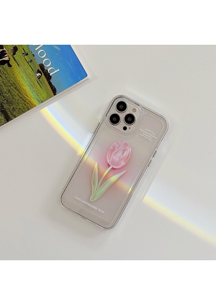 Tulip Swoosh iphone 14 Promax Kılıf Için Şeffaf Telefon Kılıfı (Yurt Dışından) fırsatları