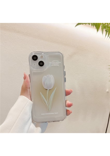 Tulip Swoosh iPhone 14 Plus için Şeffaf Telefon Kılıfı (Yurt Dışından) fiyatları