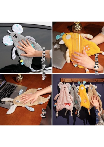 Yumuşak Sevimli Sevimli Hayvan El Havlusu (Yurt Dışından) modelleri