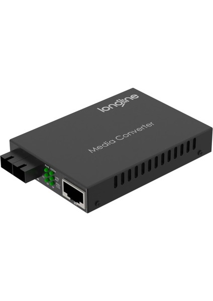 10/100/1000M 1550NM Dfb Sm 80KM Sc Media Converter LNG-8110GSA-11-80-AS