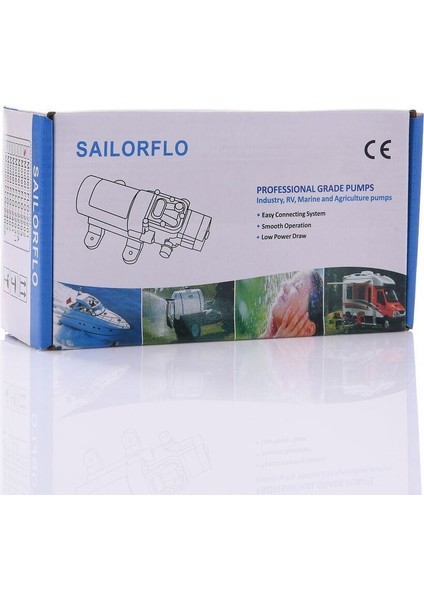 Sailorflo Hidrofor Su Pompası 4.3l/dk. 12V 35PSİ