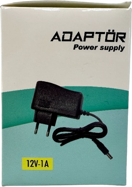 12 Volt 2 Amper Priz Tipi Adaptör (12V 1A 1000MA)