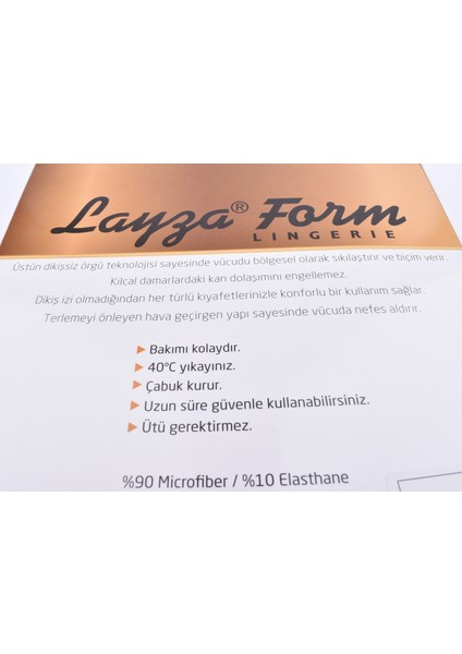 2023 Layza Form Atlet Korse/beyaz/m fiyatları