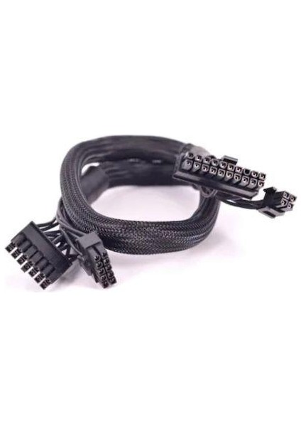 60 cm 14+10 Pin 24 Pin Güç Kaynağı Kablosu 20+4 Pin Psu Güç Kaynağı Kablosu 24 Pin 10 Pin 14 Pin Çevirici