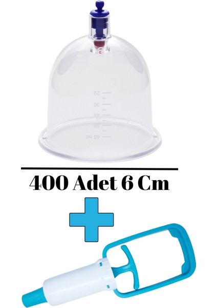100 Adet 6 cm Hacamat Kupası & 1 Adet Hacamat Pompası fiyatları