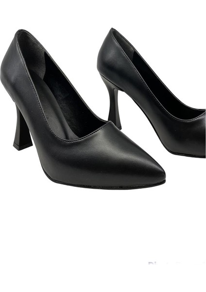 9532 Siyah Stiletto Bayan Ayakkabı fırsatları