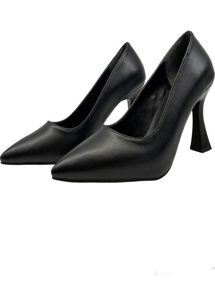 9532 Siyah Stiletto Bayan Ayakkabı indirimleri
