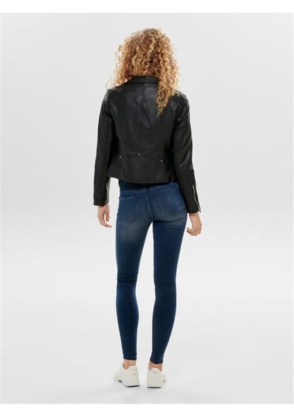 Kadın Onlgemma Faux Leather Biker Otw Noos 15153079 fiyatları