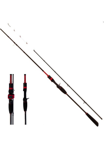 Spectra 2.00M 40-180GR 2p Tai Rubber Olta Kamışı (Tetikli)
