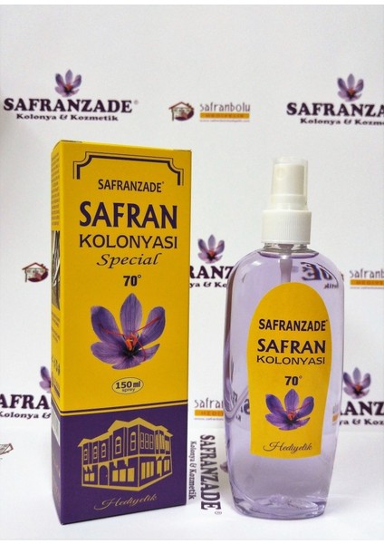 Mor Safran Çiçeği Kolonyası. Sprey 150cc.
