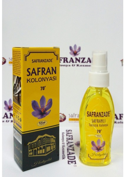 Safran Çiçeği Kolonyası Sprey 55 Cc.