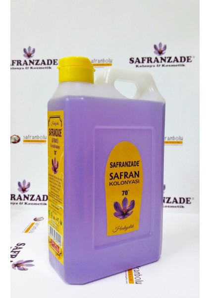 Mor Safran Çiçeği Kolonyası. Dökme 900 Cc.