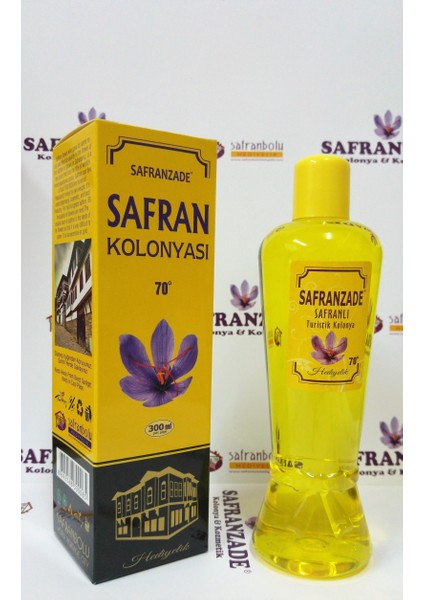Safran Çiçeği Kolonyası. Dökme 300 Cc.