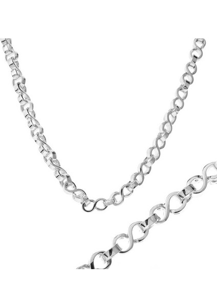 ​gümüş Elişi Sonsuzluk Erkek Zincir