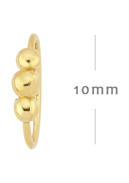 Altın Üç Top Burun Hızması fiyatları