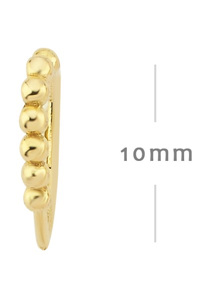 Altın Kalp Formlu Toptop Burun Piercing fiyatları