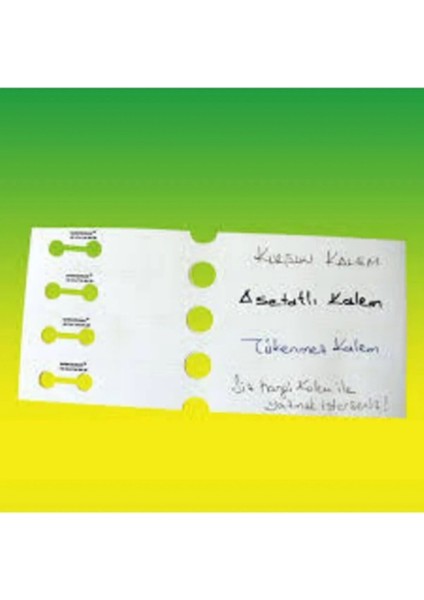 Fidan Tanıma Etiketi Şerit 1,7 cm x 16,5 cm 100 Adet