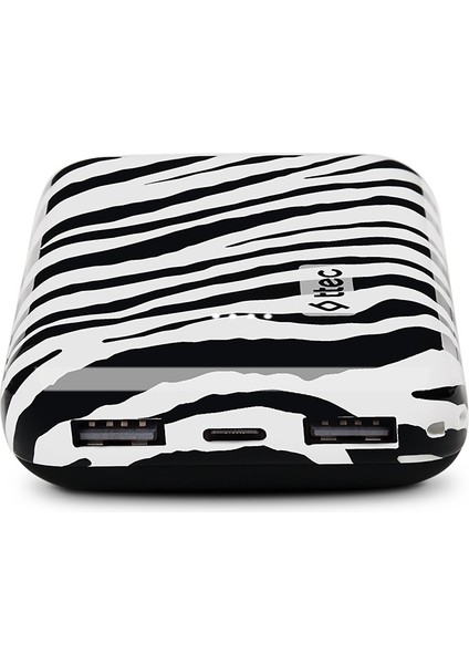 Artpower 10.000MAH Powerbank - Zebra