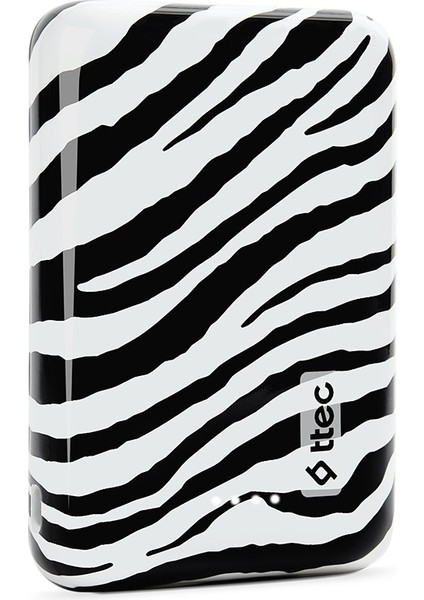 Artpower 10.000MAH Powerbank - Zebra