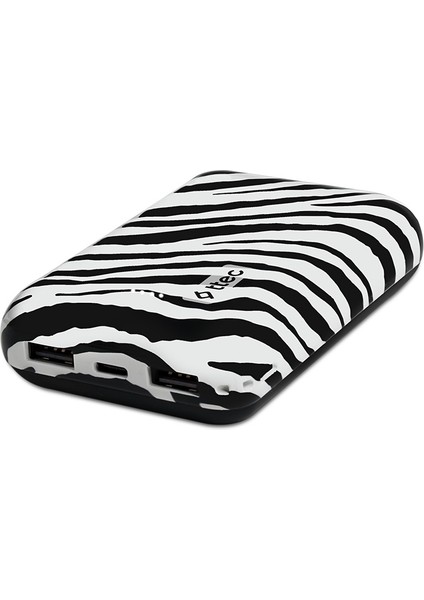 Artpower 10.000MAH Powerbank - Zebra
