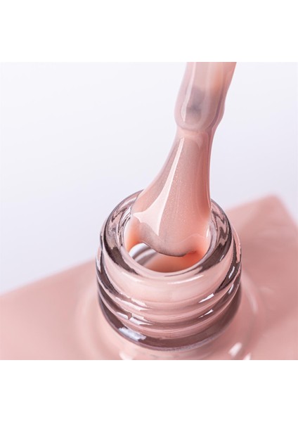 Color Base Coat Hazır Renkli Baz Işıltılı Glamour 04 - 8 Ml.