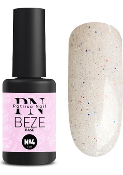 Rubber Base Beze No4 Renkli Baz 8 ml