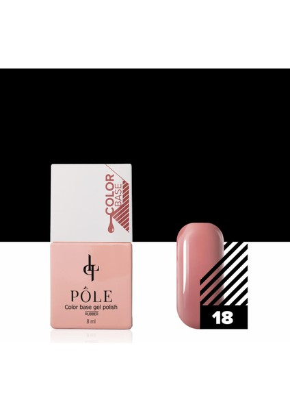 Color Base Coat Hazır Renkli Baz 18 8 Ml.
