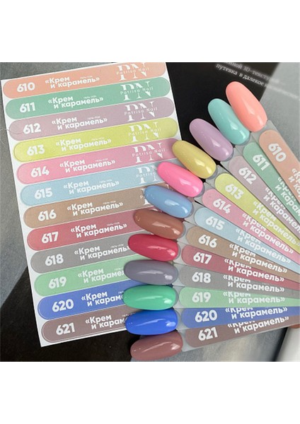Kalıcı Oje Krem/karamel Serisi 617 Savaren 8 ml