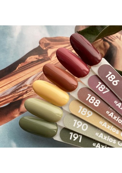 Kalıcı Oje Axios Premium Serisi 188 - 8 ml modelleri