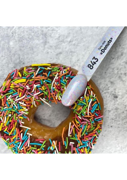 Kalıcı Oje Donuts 8ml 843 Kendiliğinden Desenli