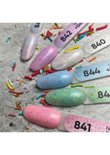 Kalıcı Oje Donuts 8ml 843 Kendiliğinden Desenli