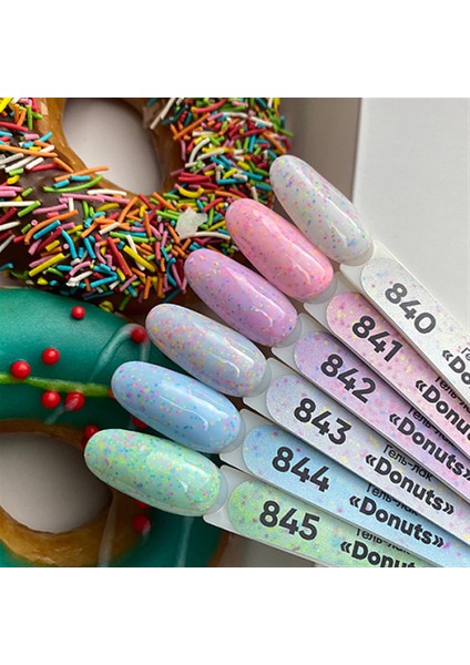 Kalıcı Oje Donuts 8ml 843 Kendiliğinden Desenli